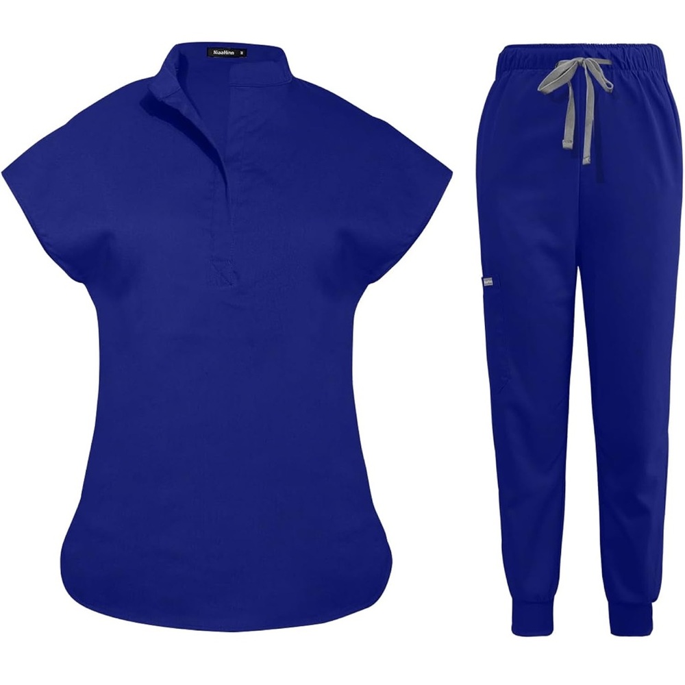 Blue Scrub Set - Jogger